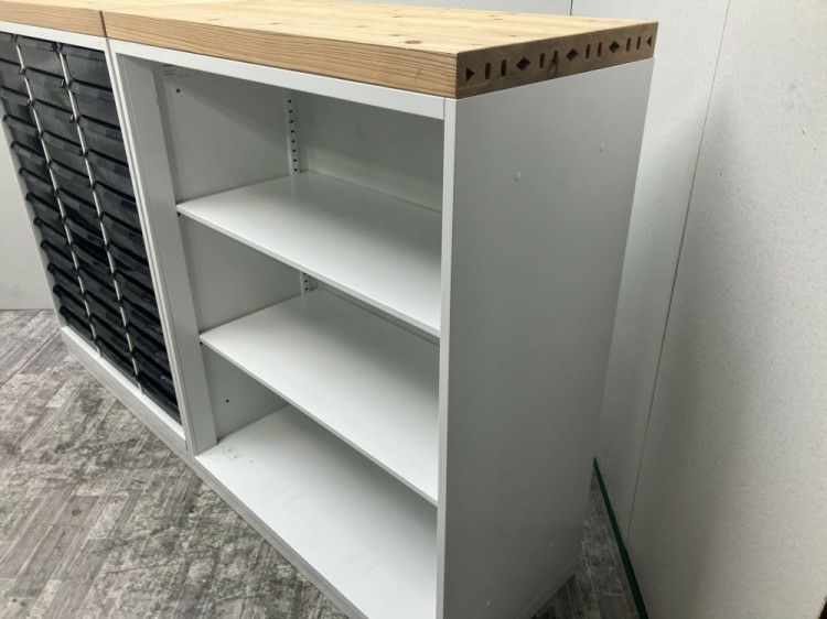 ウチダ（内田洋行）HS(ハイパーストレージ)シリーズ 天板付書庫2台セット 商品画像6
