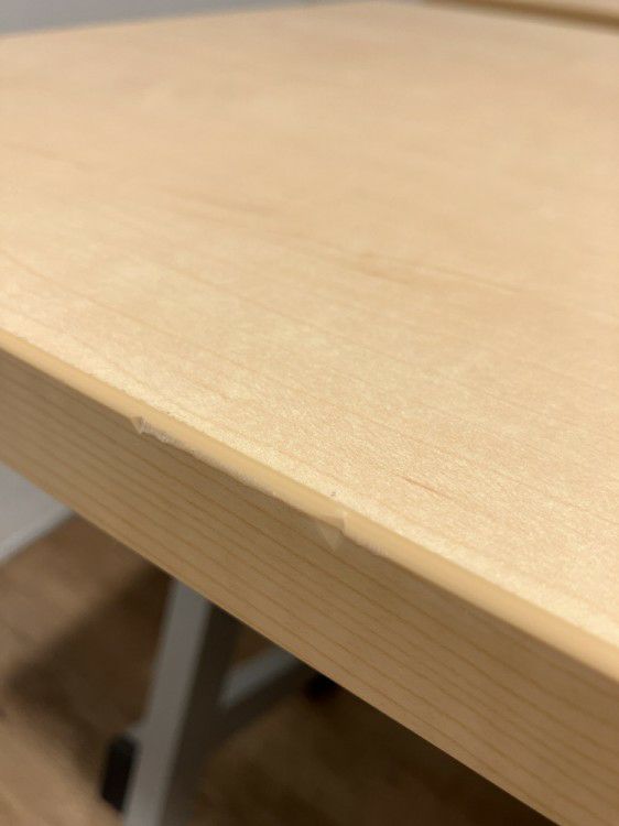 ウチダ（内田洋行）プラッテ（PLATTE）シリーズ 平行スタックテーブル2台セット 商品画像9