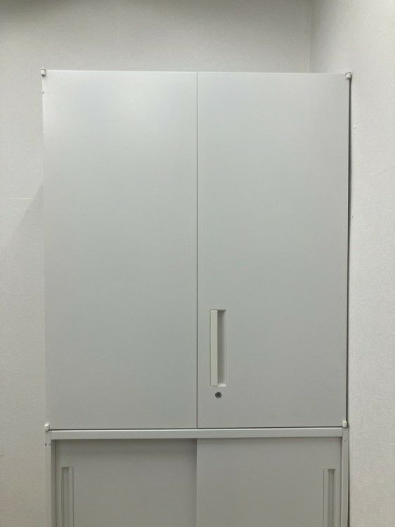 ウチダ（内田洋行）HS(ハイパーストレージ)シリーズ 両開きスライド上下書庫 商品画像5