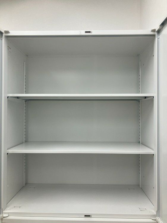 ウチダ（内田洋行）HS(ハイパーストレージ)シリーズ 両開きスライド上下書庫 商品画像7