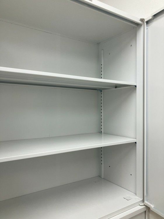 ウチダ（内田洋行）HS(ハイパーストレージ)シリーズ 両開きスライド上下書庫 商品画像8