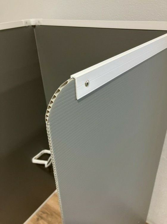 ウチダ（内田洋行）屋根付折畳シールド 商品画像5