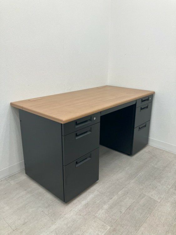 プラスリードシリーズ 1400両袖デスク 商品画像2