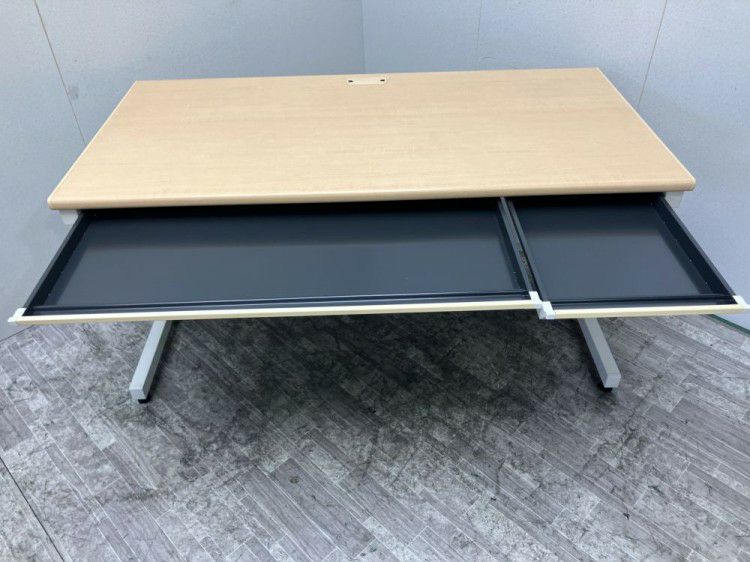 プラスフラットラインシリーズ 1400平デスク 商品画像3