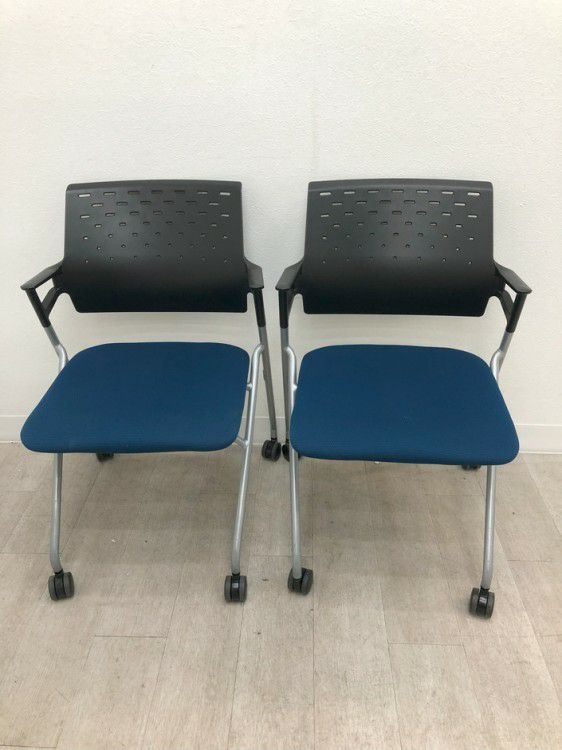 コクヨピエガチェア ネスティングチェア2脚セット 商品画像2