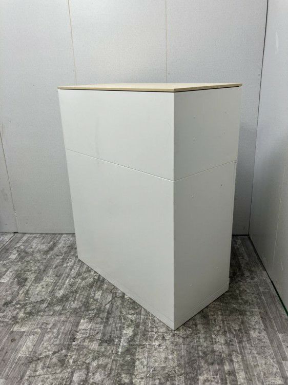 オカムラレクトラインシリーズ 天板付両開き・クリアケース上下書庫 商品画像9