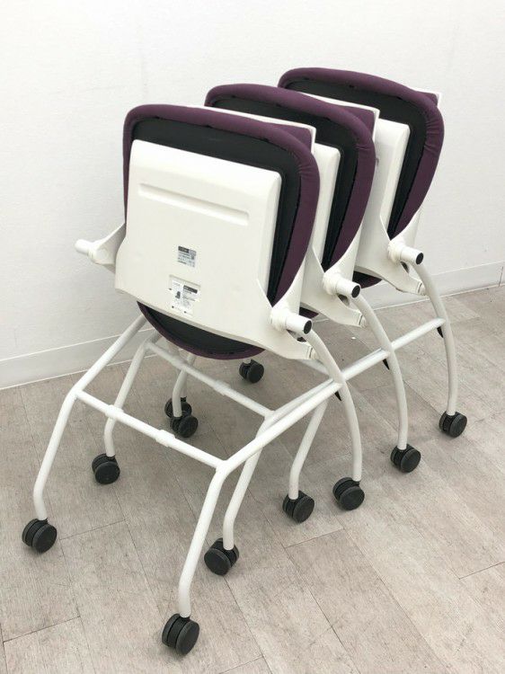 イトーキipsa(イプサ)シリーズ ネスティングチェア3脚セット 商品画像15