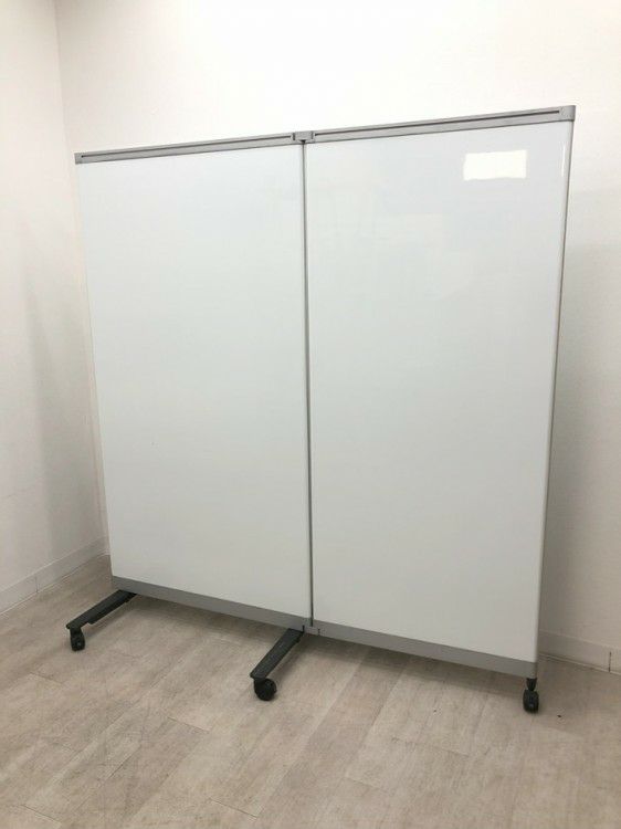コクヨ2連ホワイトボードパーテーション 商品画像1