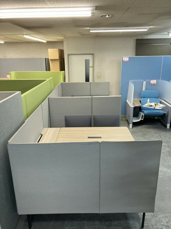 イトーキピクセルシリーズ 4人用ブース2連セット 商品画像2