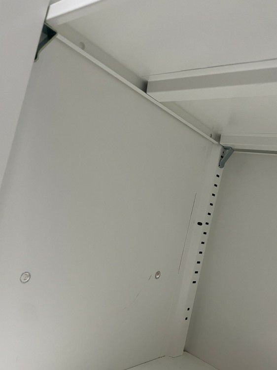 オカムラレクトラインシリーズ ガラス両開きクリアケース上下書庫 商品画像9