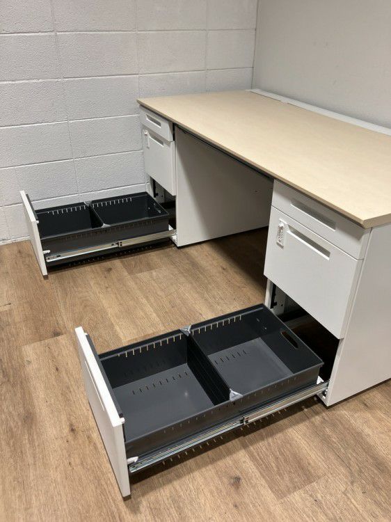 コクヨisシリーズ 1600両袖デスク 商品画像4