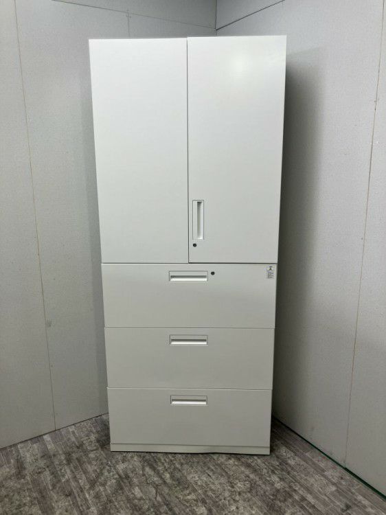 コクヨEDIA(エディア)シリーズ 3段ラテラル・両開き上下書庫 商品画像1