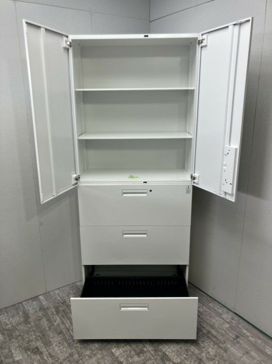 コクヨEDIA(エディア)シリーズ 3段ラテラル・両開き上下書庫 商品画像4