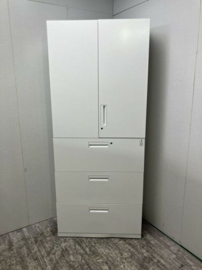 コクヨEDIA(エディア)シリーズ 3段ラテラル・両開き上下書庫 商品画像1