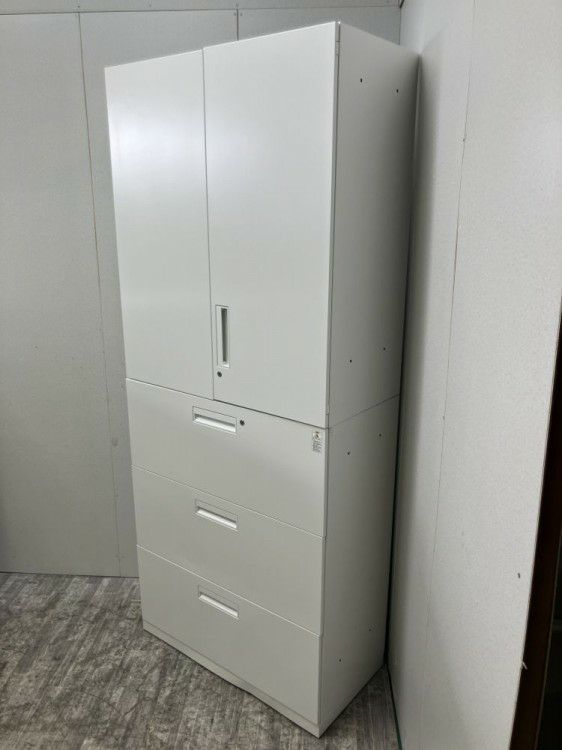 コクヨEDIA(エディア)シリーズ 3段ラテラル・両開き上下書庫 商品画像2