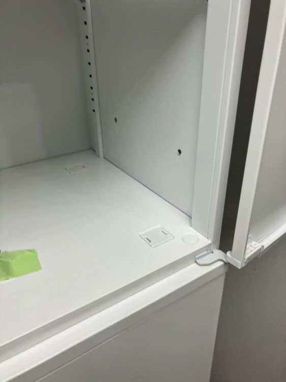 ウチダ（内田洋行）HS(ハイパーストレージ)シリーズ 3段ラテラル・両開き上下書庫 商品画像5