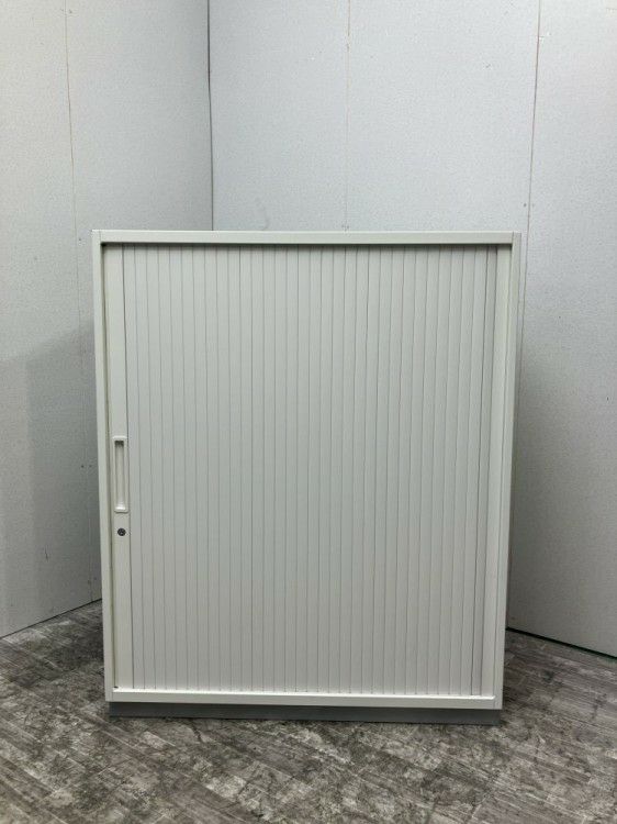 プラスL6(エルロク)シリーズ 扉付き天板付クリアケース書庫 商品画像1