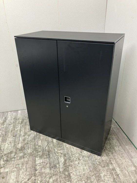 オカムラレクトラインシリーズ 天板付両開き書庫 商品画像2