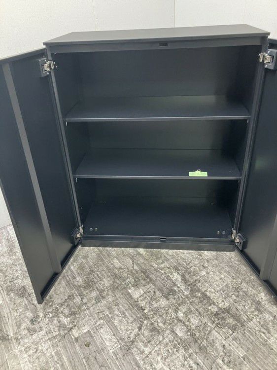 オカムラレクトラインシリーズ 天板付両開き書庫 商品画像3