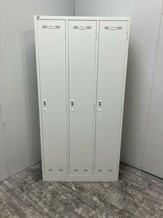 生興 ダイヤル式3人用ロッカー LKD-3 | 無限堂ネットショップ