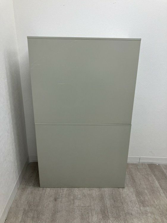 プラスA4対応書庫シリーズ ガラススライド上下書庫 商品画像5