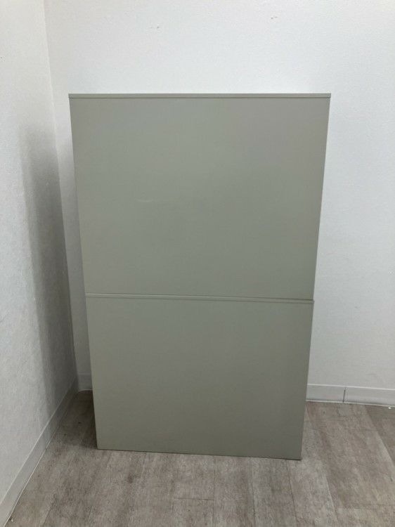 プラスA4対応書庫シリーズ ガラススライド上下書庫 商品画像6