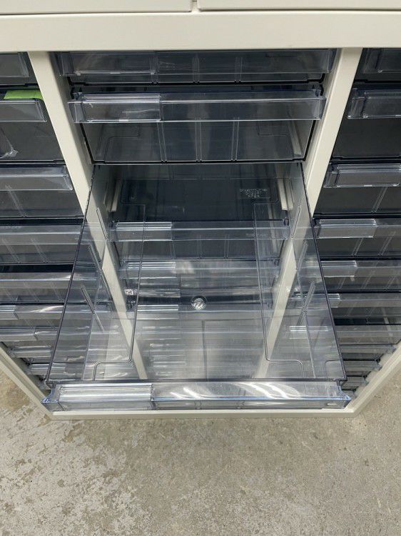 オカムラレクトラインシリーズ 両開きクリアトレー上下書庫 商品画像10