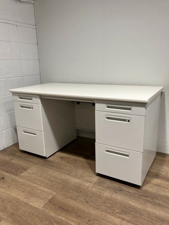 ナイキXEDH型シリーズ 1400両袖デスク 商品画像1