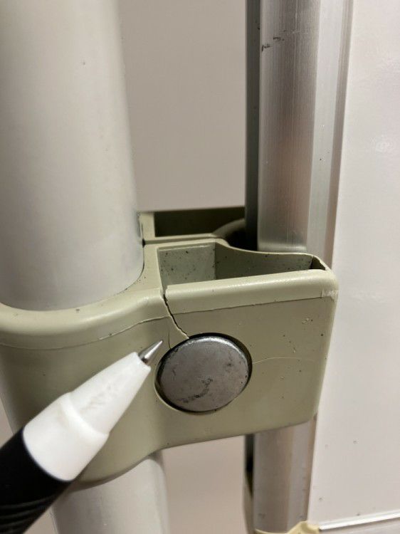 オカムラ1800脚付ホワイトボード 商品画像7