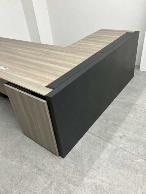 オカムラPROSTAGE（プロステージ）シリーズ 2100L型デスク+ワゴンセット 商品画像2