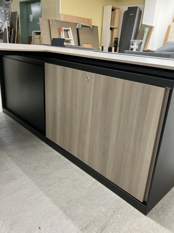 オカムラPROSTAGE（プロステージ）シリーズ 2100L型デスク+ワゴンセット 商品画像4