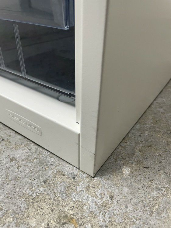 オカムラレクトラインシリーズ 両開きクリアトレー上下書庫 商品画像6