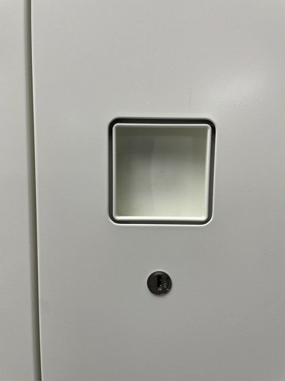 オカムラレクトラインシリーズ 両開きクリアトレー上下書庫 商品画像7