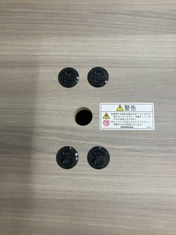 オカムラ1200ワークテーブル 商品画像5