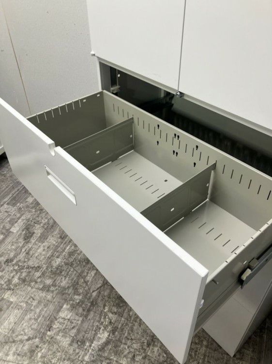 ライオン3段ラテラル・両開き上下書庫 商品画像5