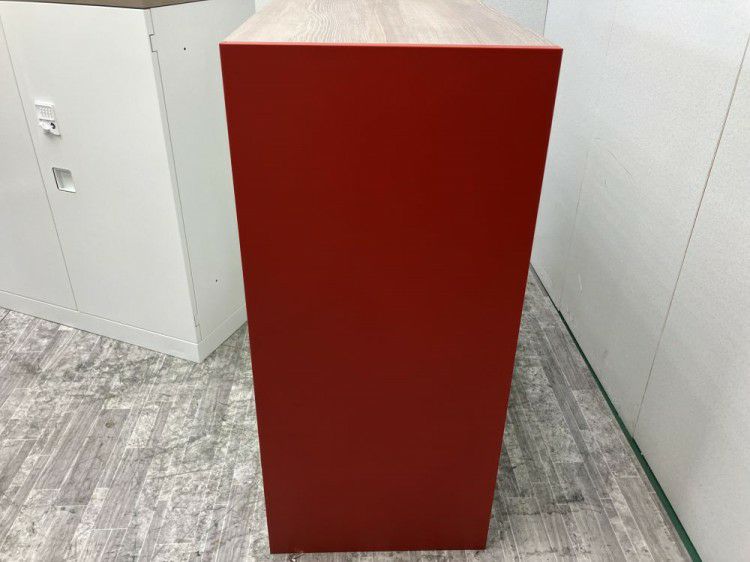 オカムラレクトラインシリーズ ダイヤル式天板付両開き書庫2台セット 商品画像5