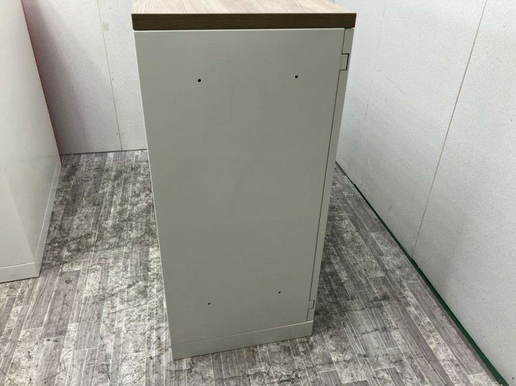 オカムラレクトラインシリーズ ダイヤル式天板付両開き書庫2台セット 商品画像7