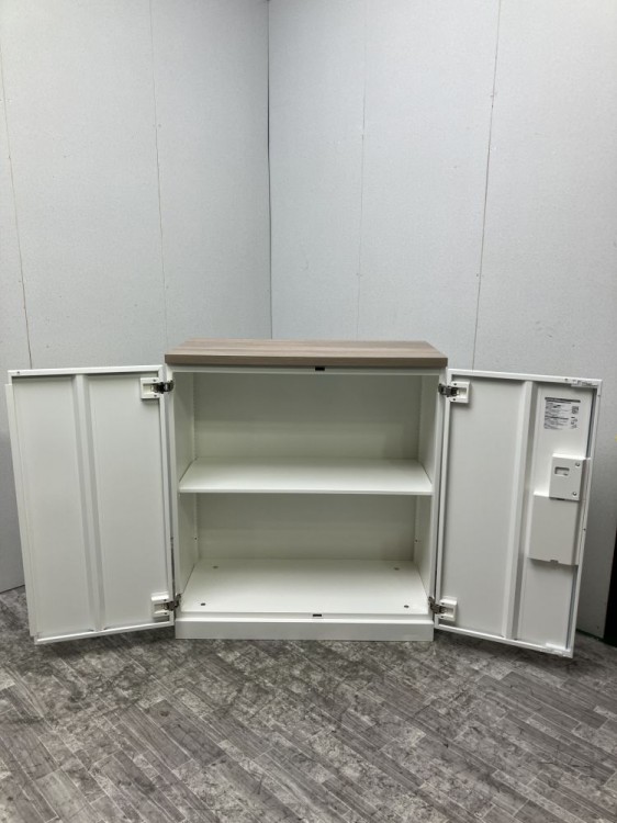 オカムラレクトラインシリーズ ダイヤル式天板付両開き書庫 商品画像3