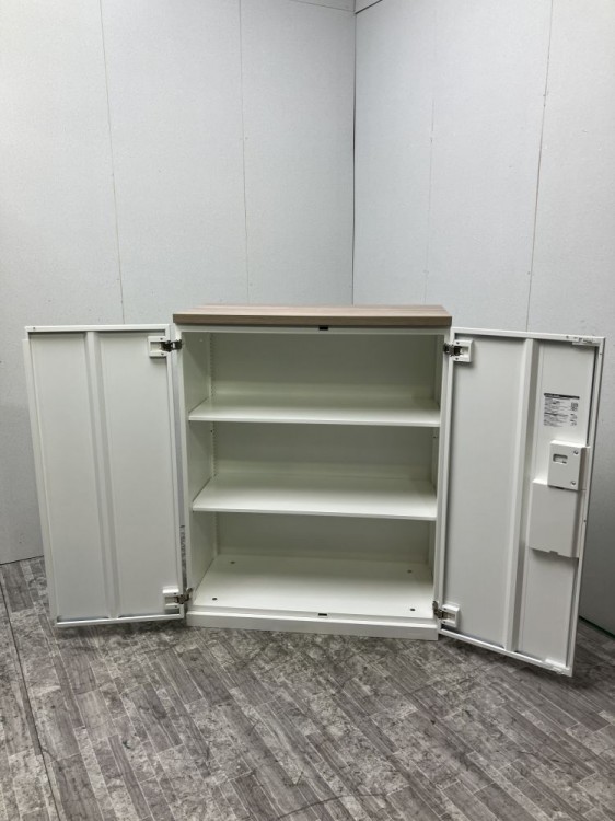 オカムラレクトラインシリーズ ダイヤル式天板付両開き書庫 商品画像3