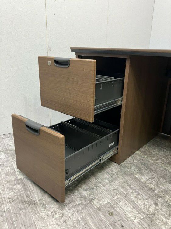 オカムラDX-4Nシリーズ 役員室用1600両袖デスク 商品画像5