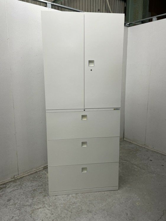 オカムラレクトラインシリーズ 両開きラテラル書庫 商品画像2