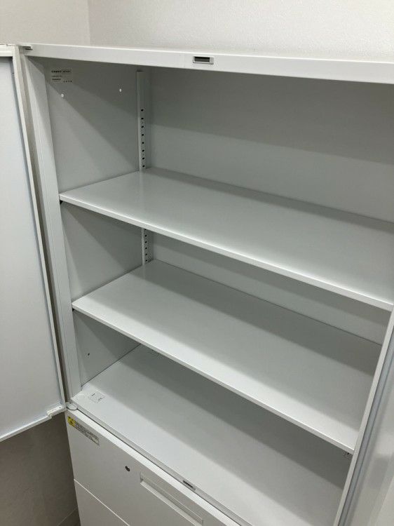 ウチダ（内田洋行）HS(ハイパーストレージ)シリーズ 両開きラテラル上下書庫 商品画像16