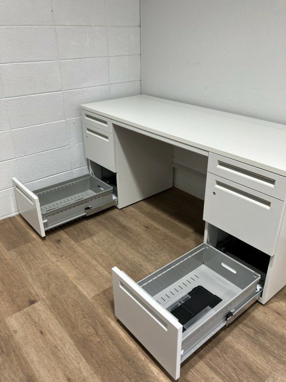 ウチダ（内田洋行）SCAENA(スカエナ)シリーズ　Kタイプ 1600両袖デスク 商品画像6