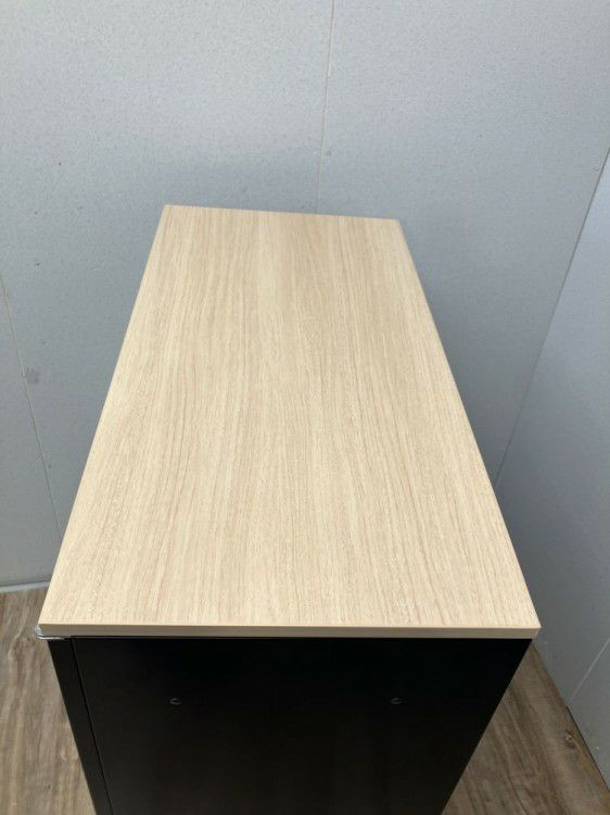 オカムラVILLAGE(ビラージュ)シリーズ ダイヤル式天板付両開き書庫 商品画像6