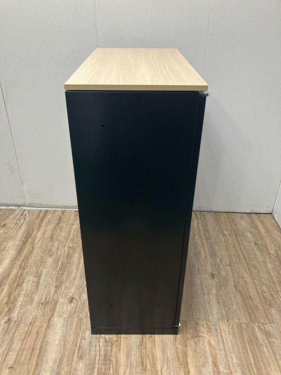 オカムラVILLAGE(ビラージュ)シリーズ ダイヤル式天板付両開き書庫 商品画像9