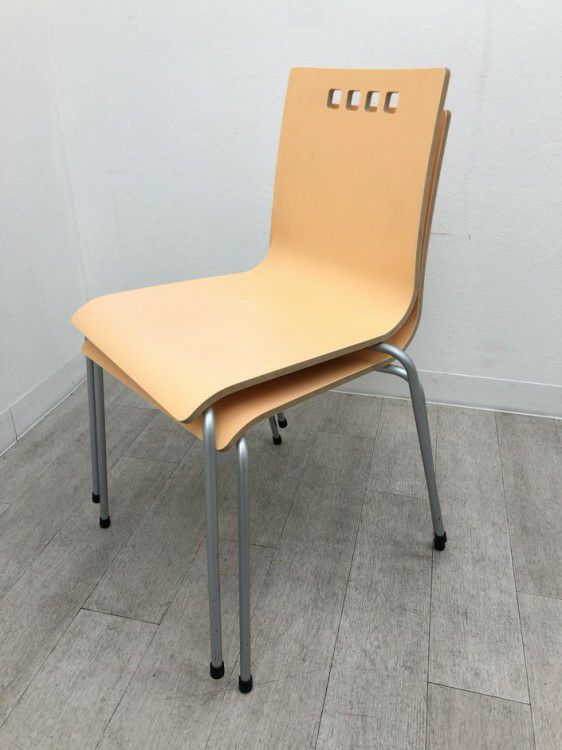 コクヨイートインシリーズ スタッキングチェア2脚セット 商品画像2