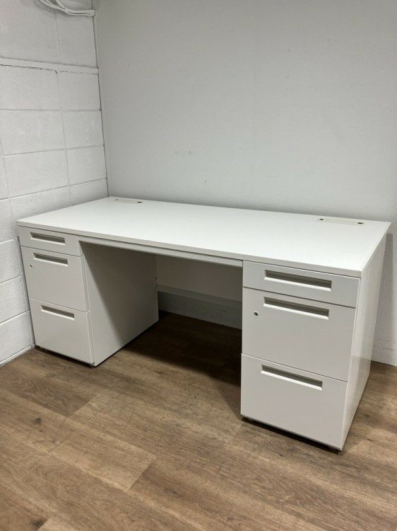 INABA/イナバ1600両袖デスク 商品画像1