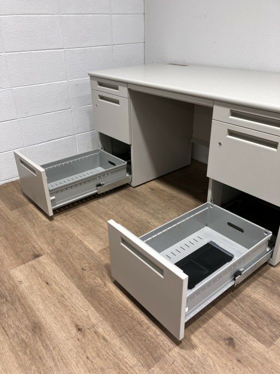 INABA/イナバデュエナシリーズ 1400両袖デスク 商品画像6