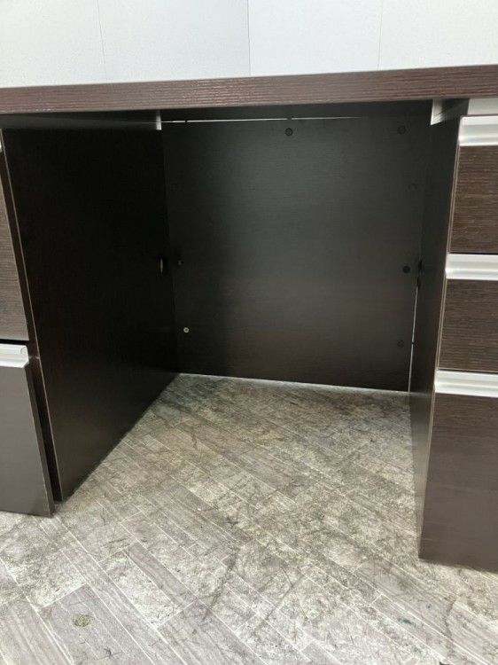 井上金庫役員室用1500両側デスク 商品画像6