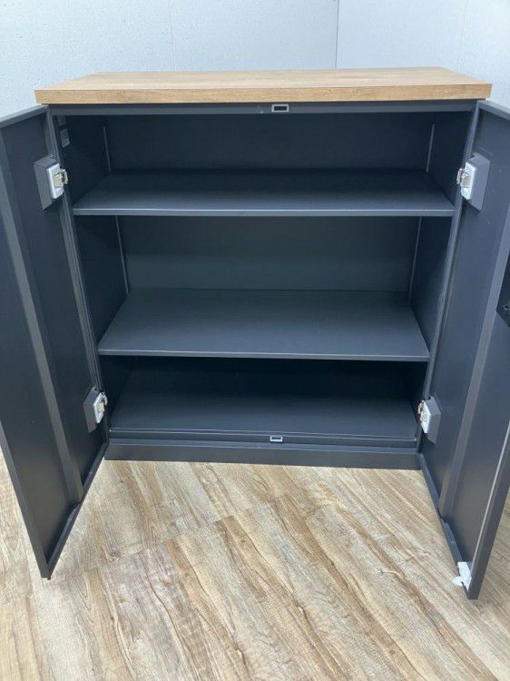 イトーキeSキャビネット(エスキャビネット)シリーズ 天板付両開き書庫 商品画像5